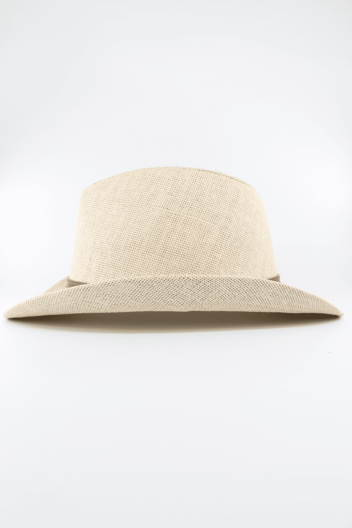 Yazlık Hasır Fötr Şapka (Unisex – Ayarlanabilir Beden) - ekru