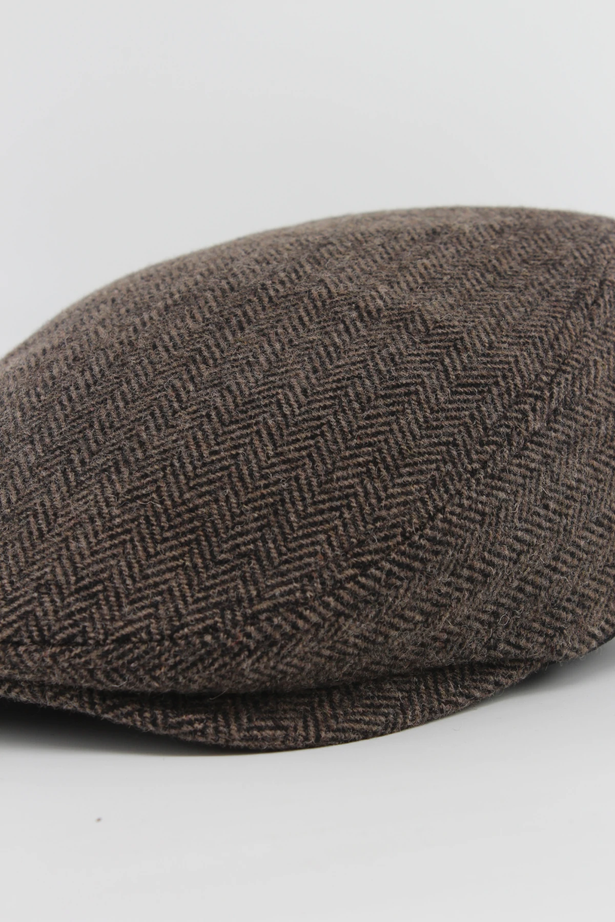 London Model Spor Kasket - Kahve Balık Sırtı