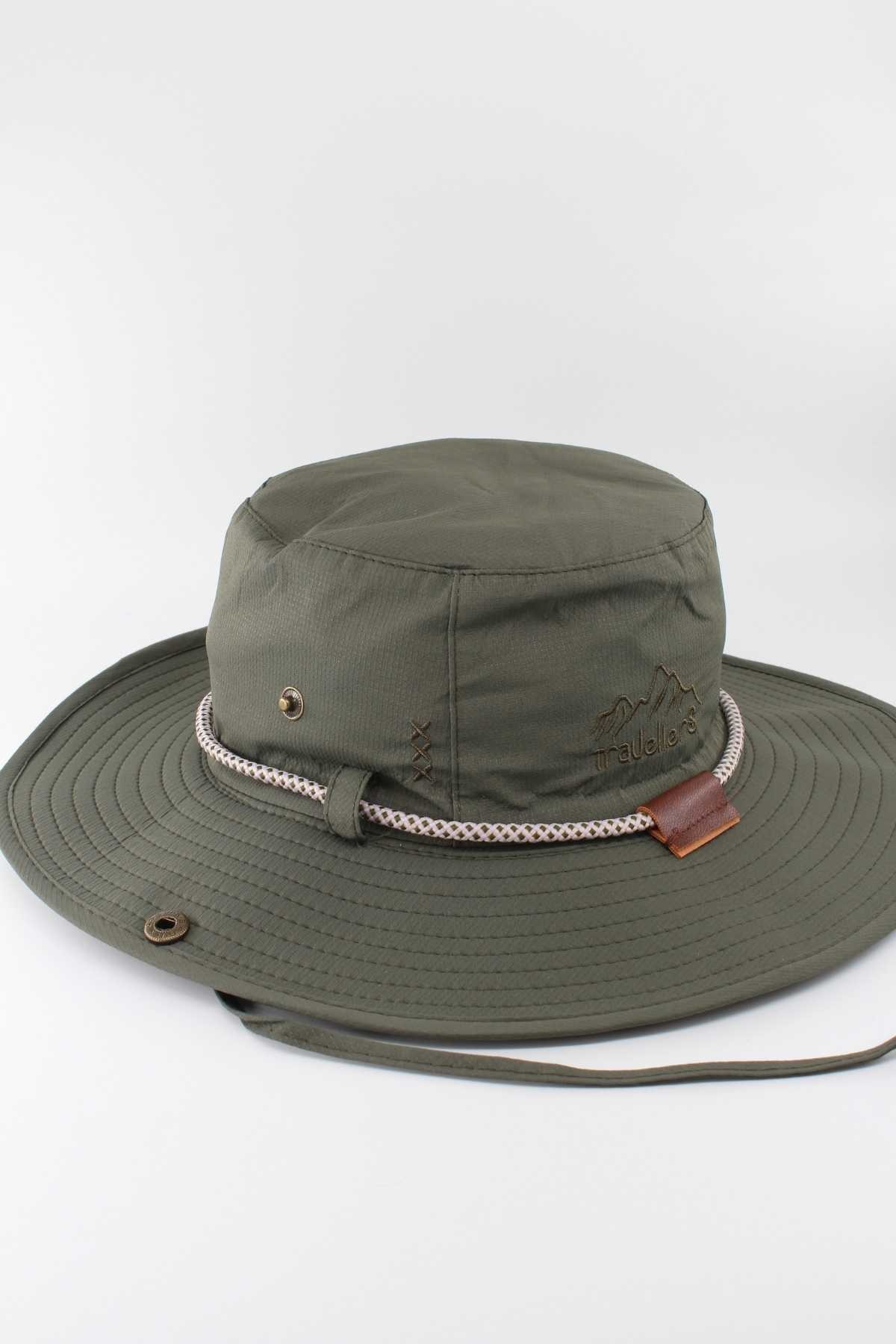 Outdoor Safari Şapka - HAKİ