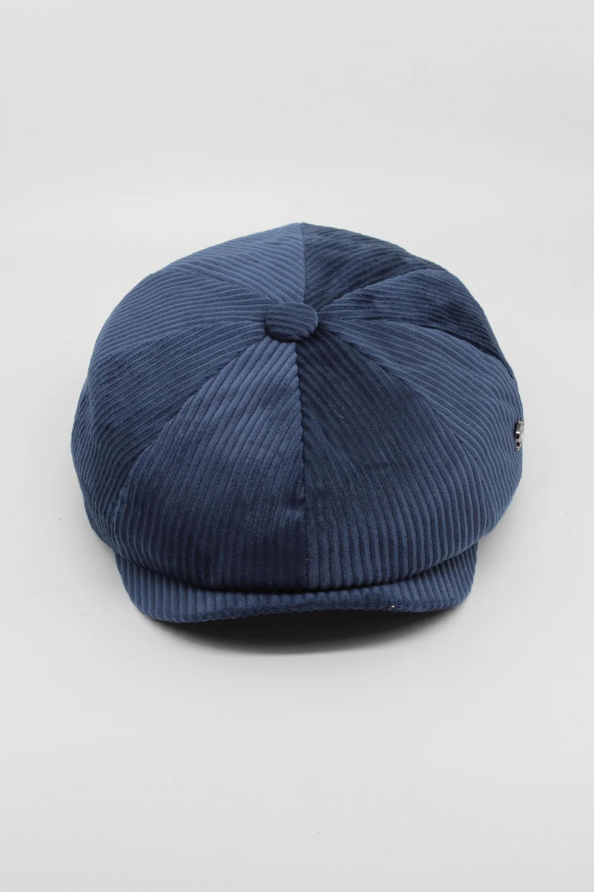 Unisex Fitilli Kadife 8 Köşeli İngiliz Kasket