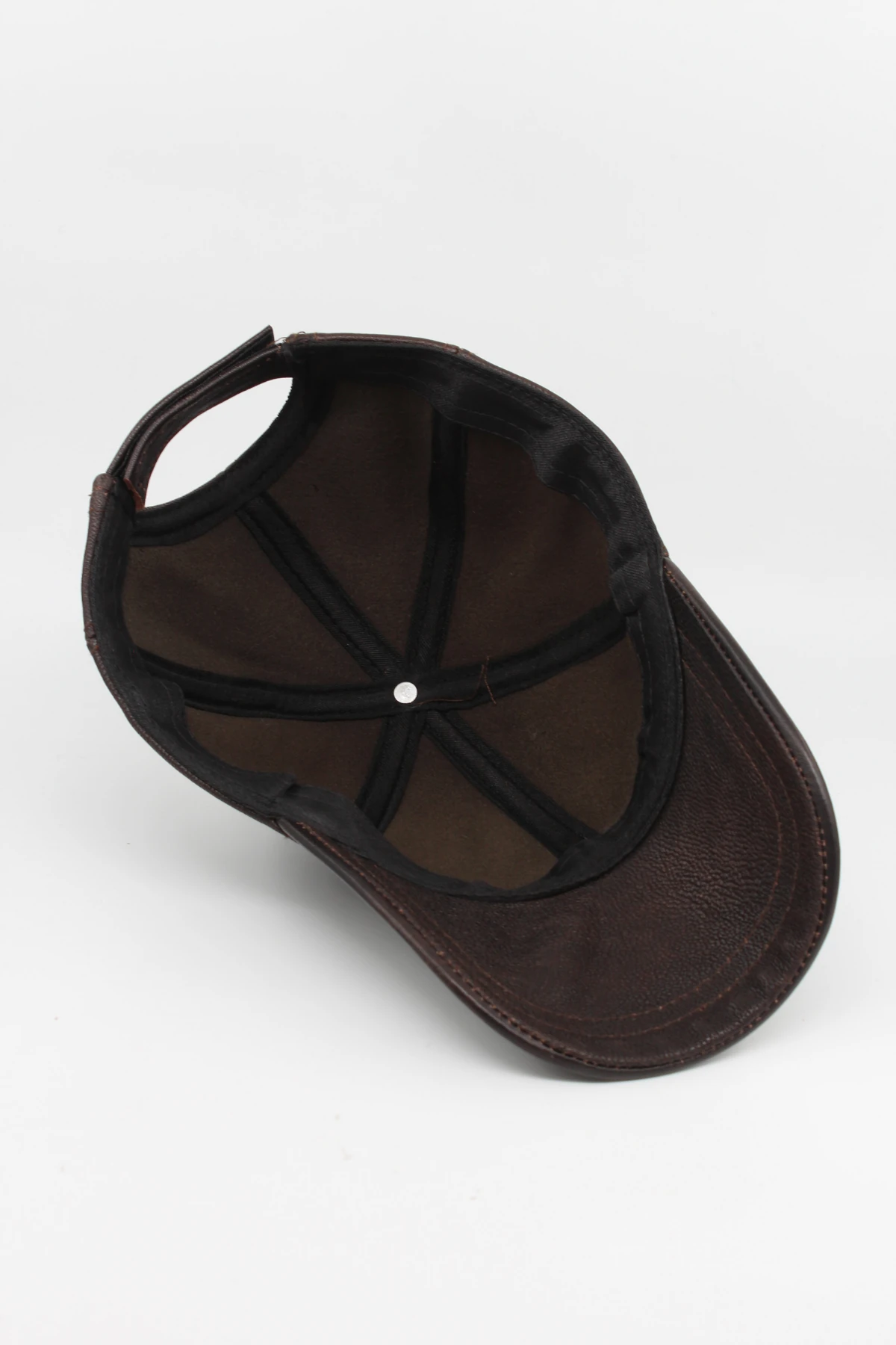 Premium Hakiki Deri Kep Şapka