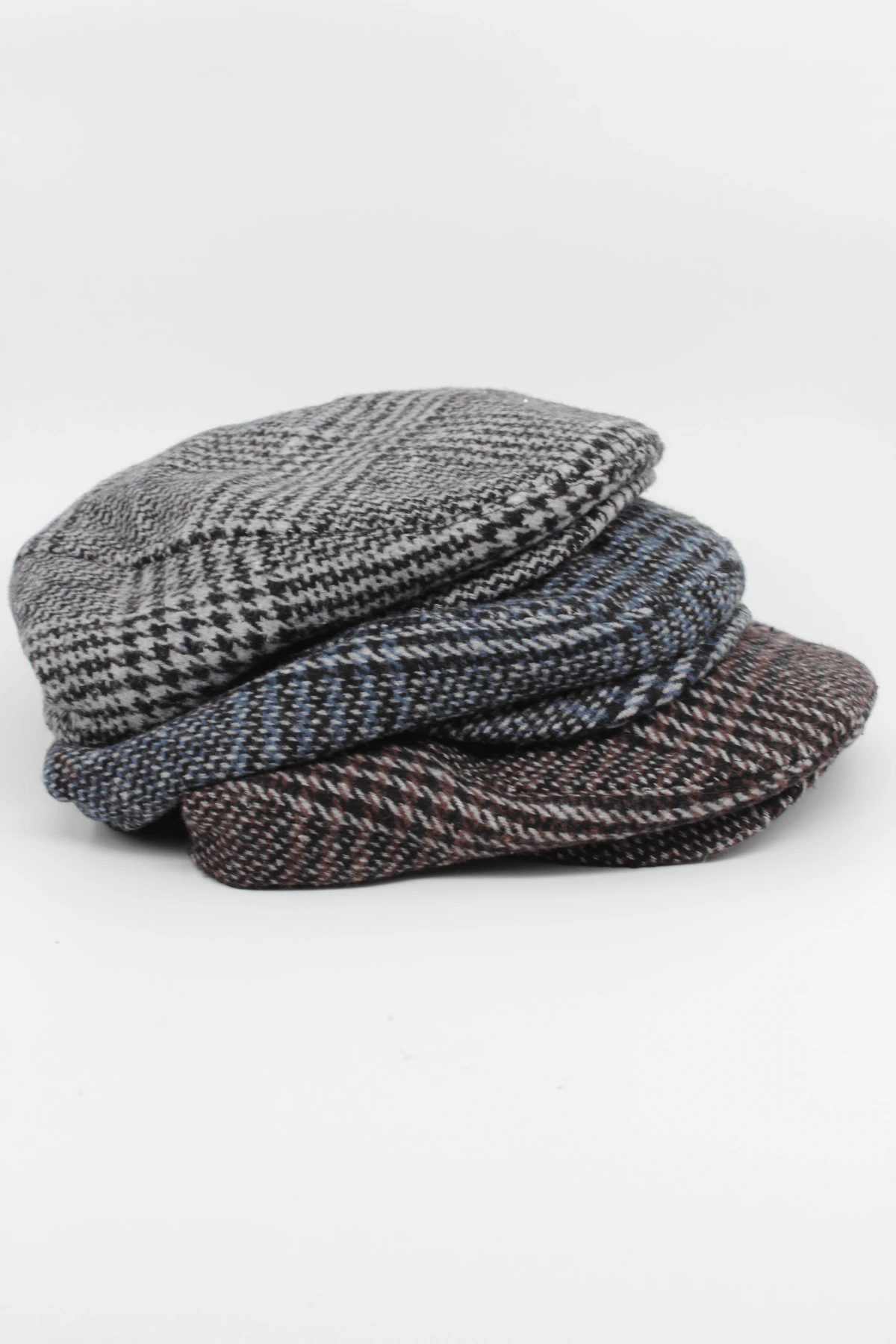 Ekose London Model Erkek Kasket Şapka