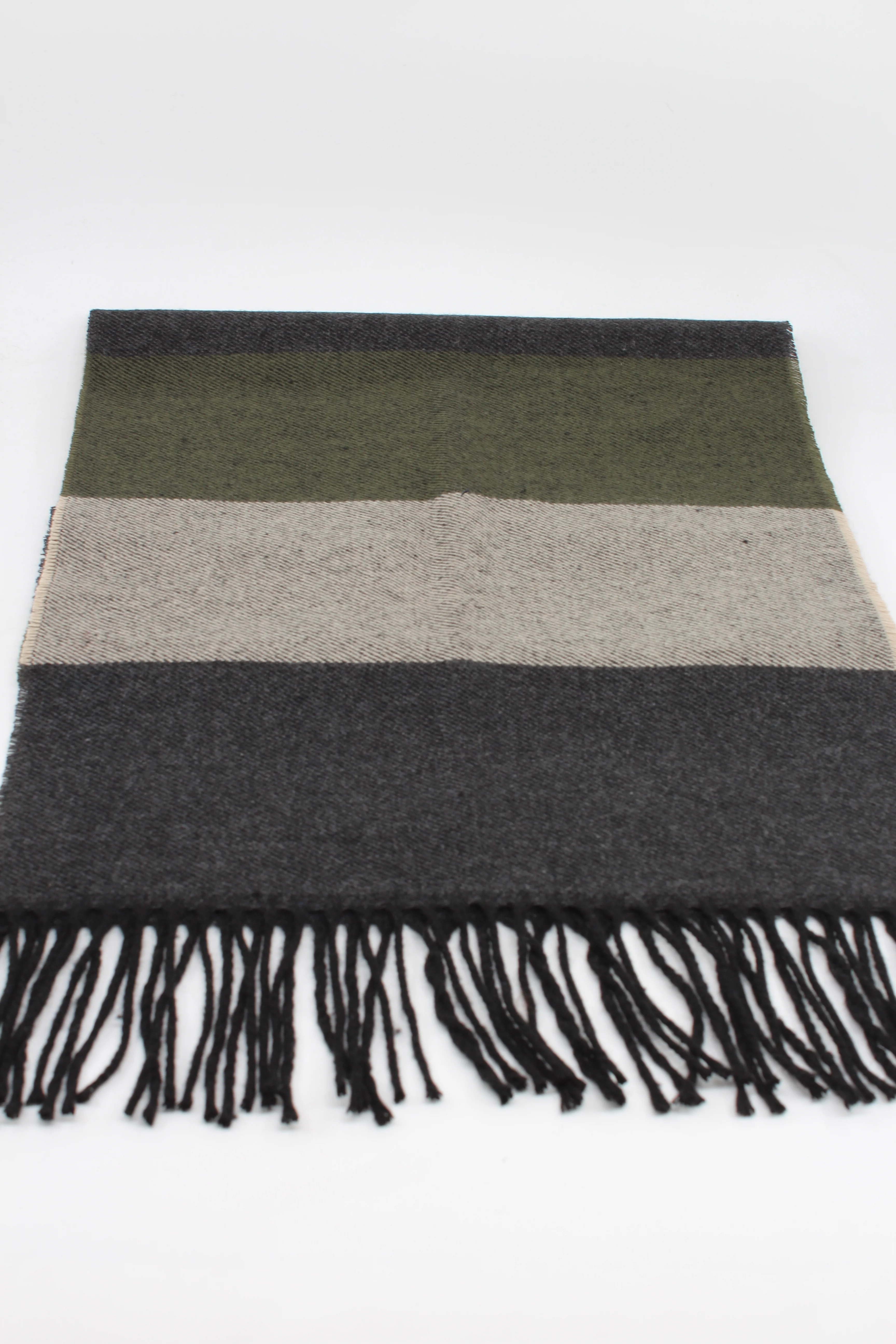 Erkek Atkı - haki geçişli