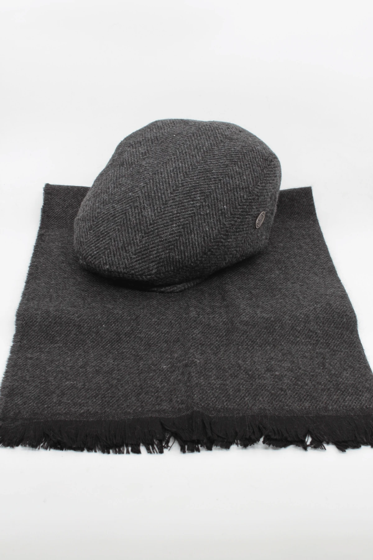 London Kasket Atkı Takım Antrasit