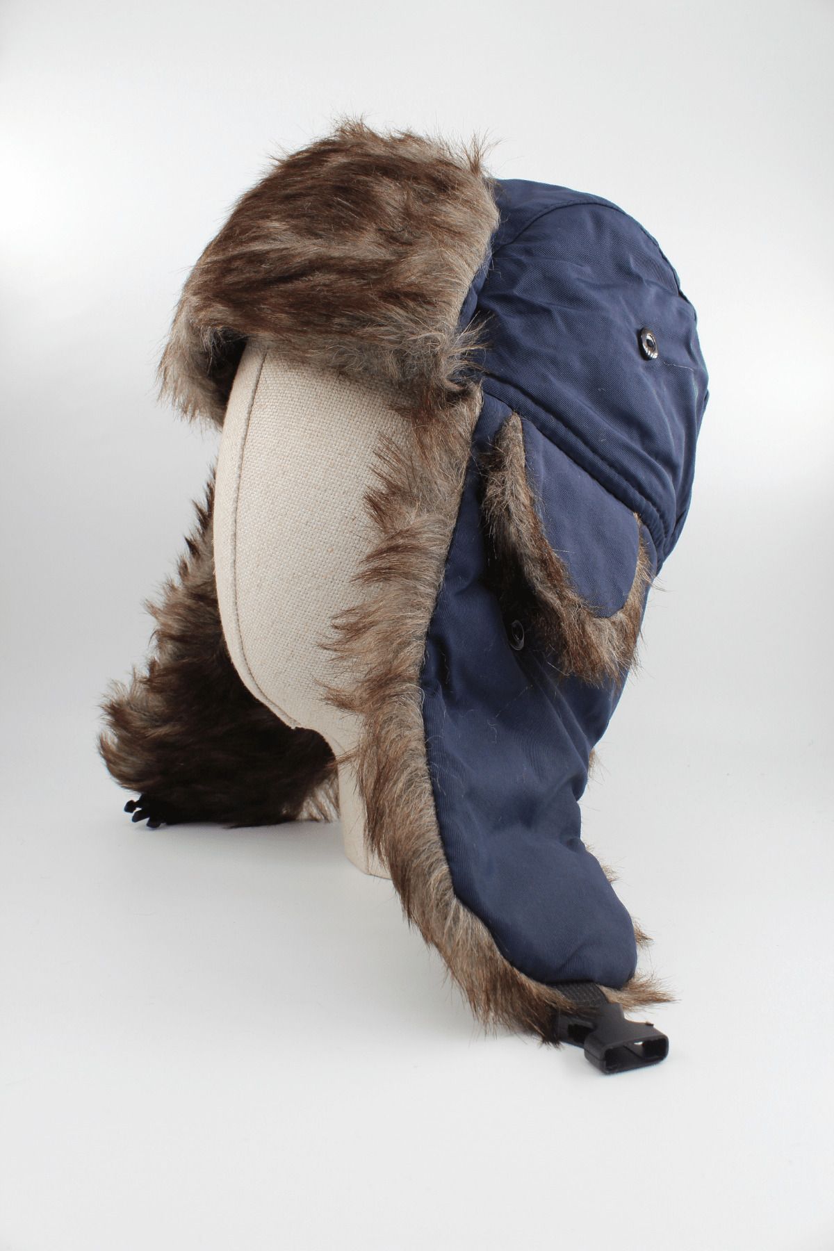 Kürklü Pilot Şapka Kulaklıklı Şapka