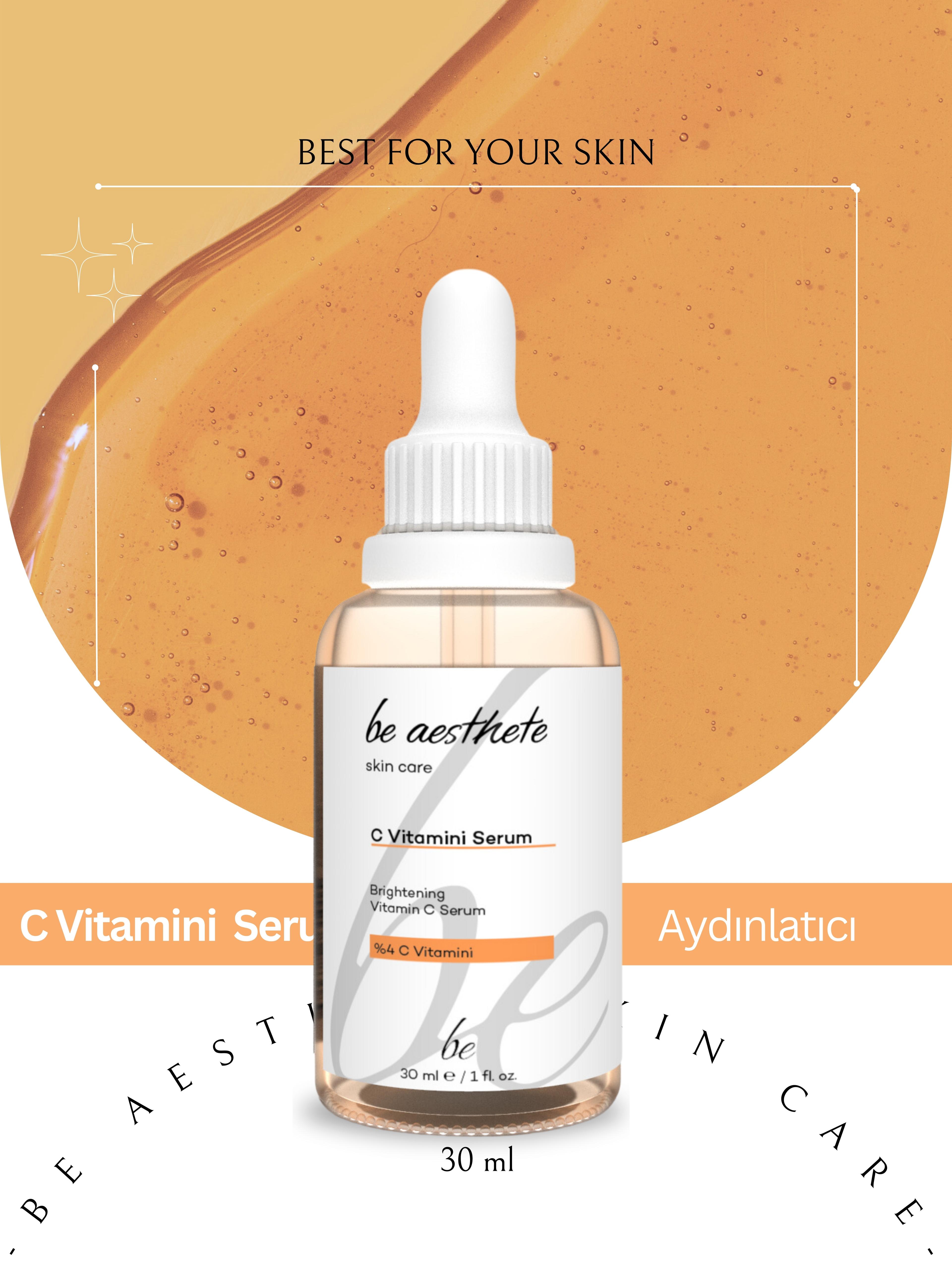 Aydınlatıcı C Vitamini Serum (%4 C Vitamini)