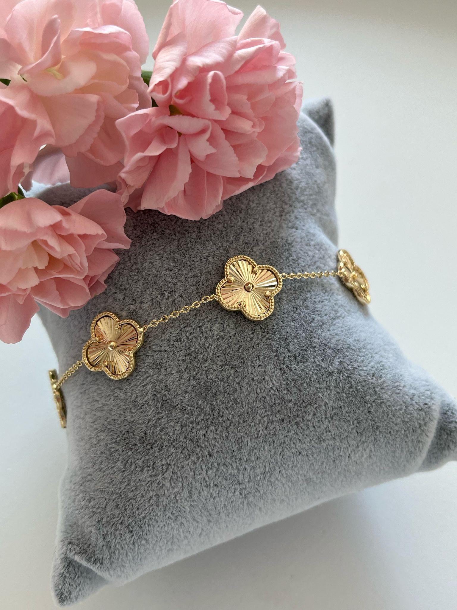 Özel Seri 14K Yonca Bileklik