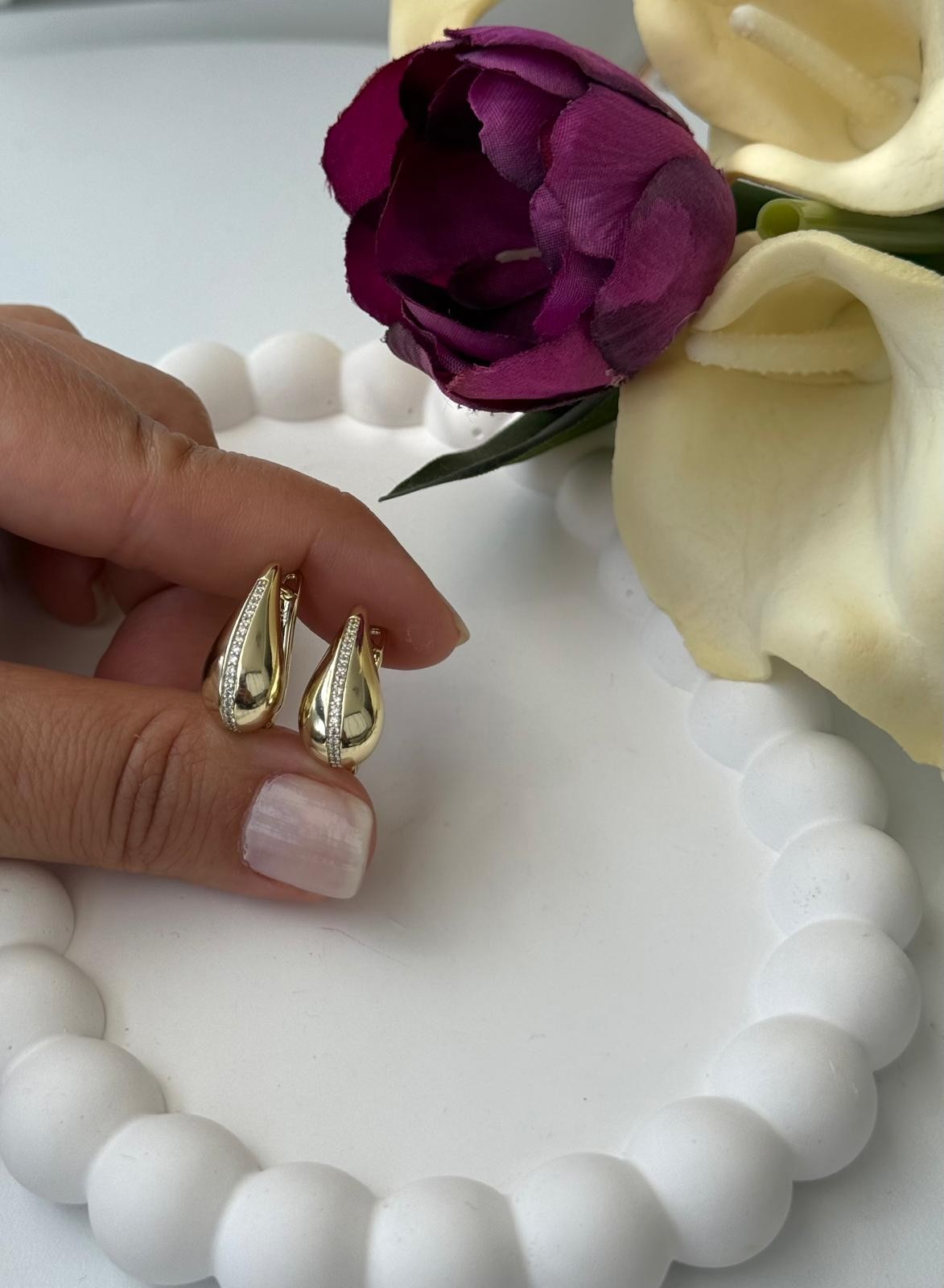 Vip 14k Damla Küpe