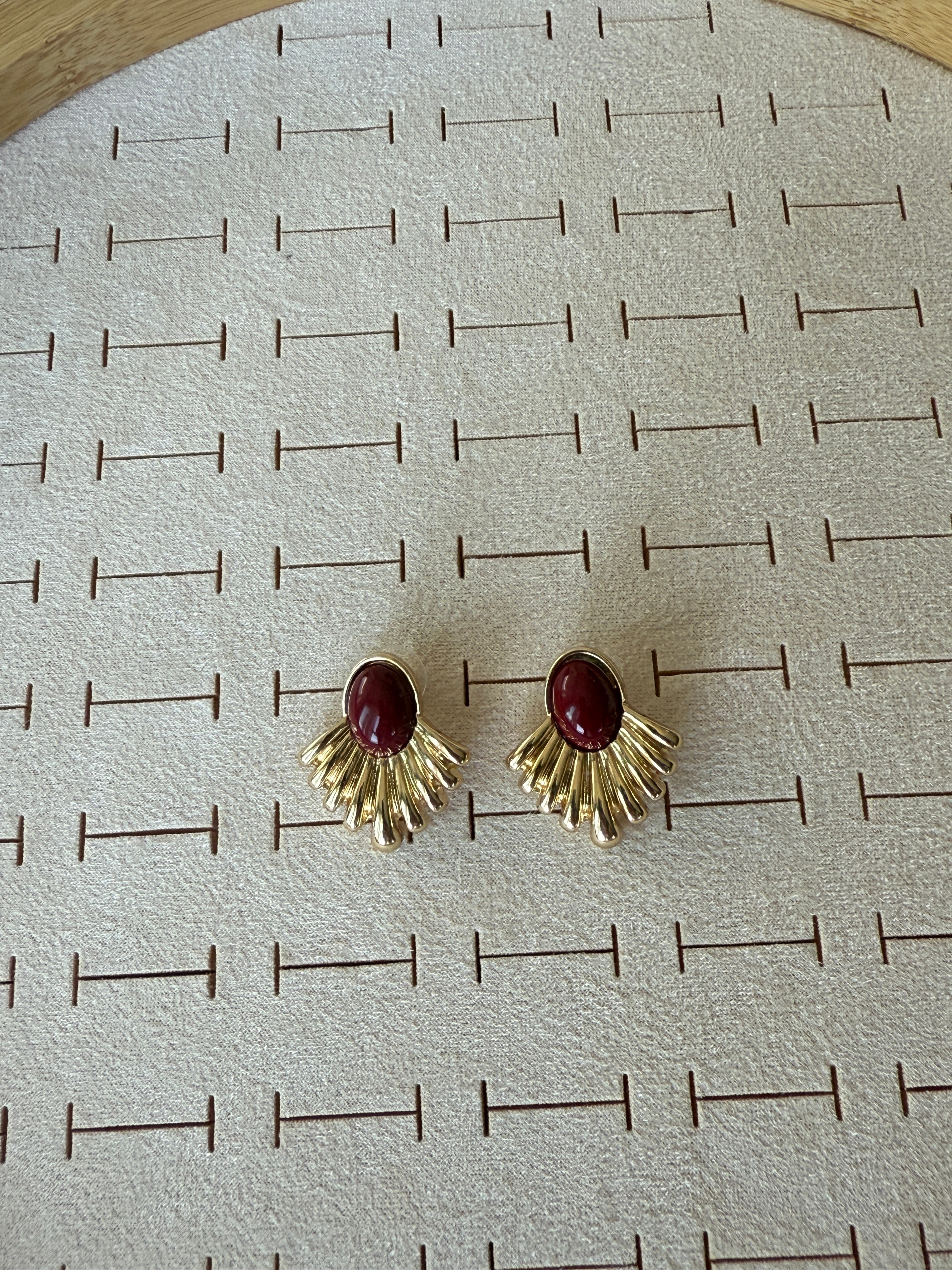 Özel Seri Lux Marka Minimal  Vintage Küpe 