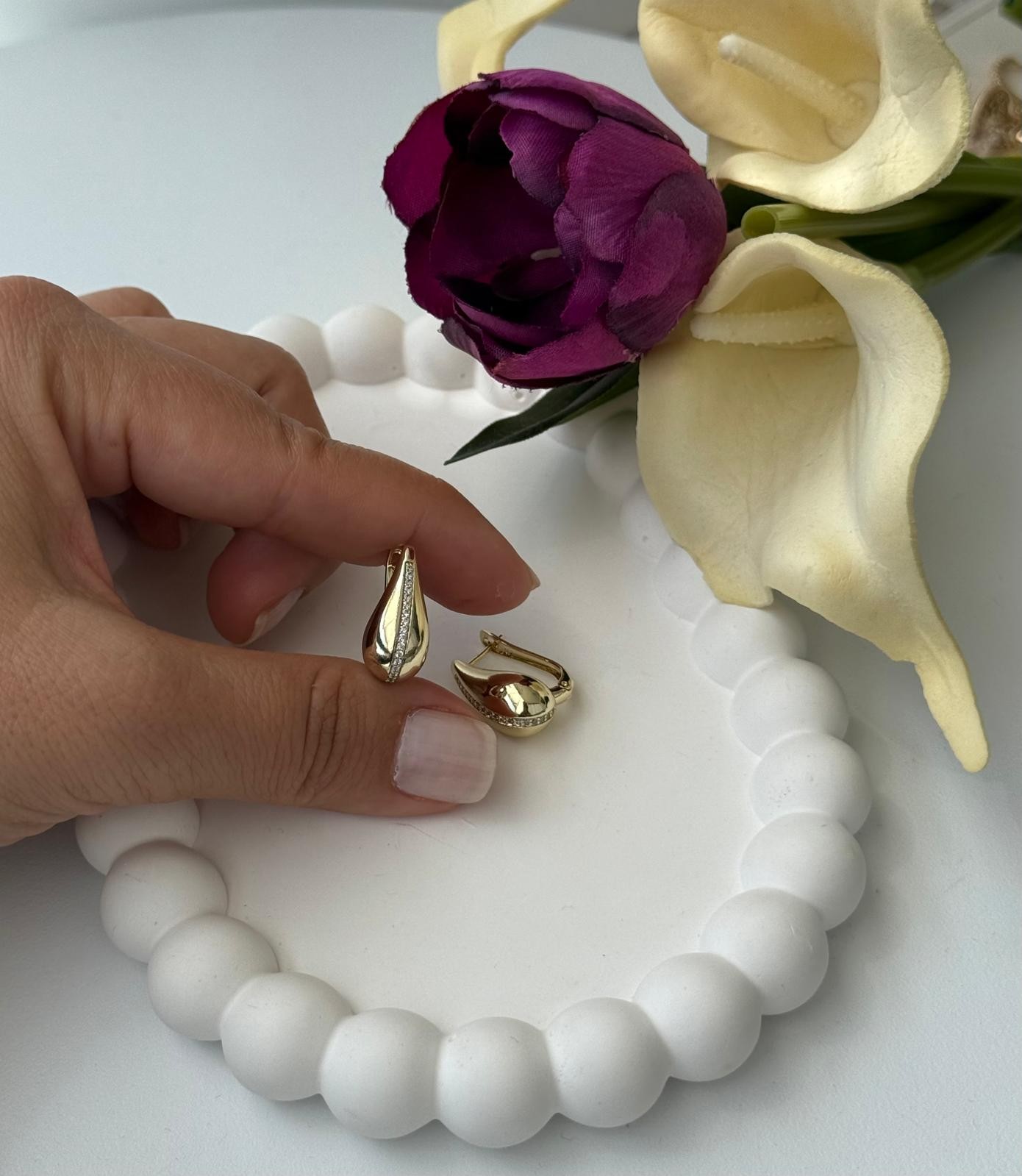 Vip 14k Damla Küpe