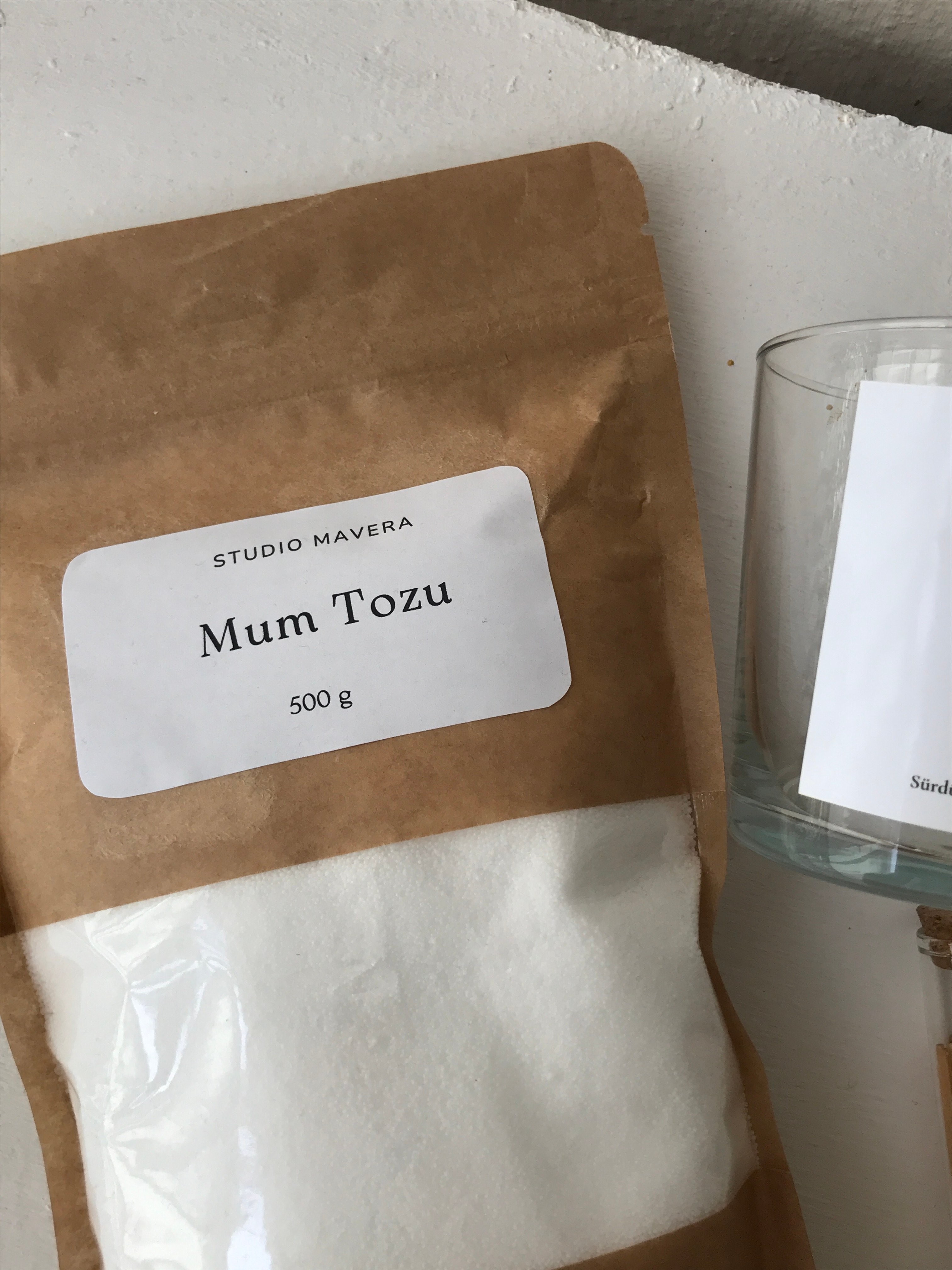Toz Mum - İnci Tozu Mum