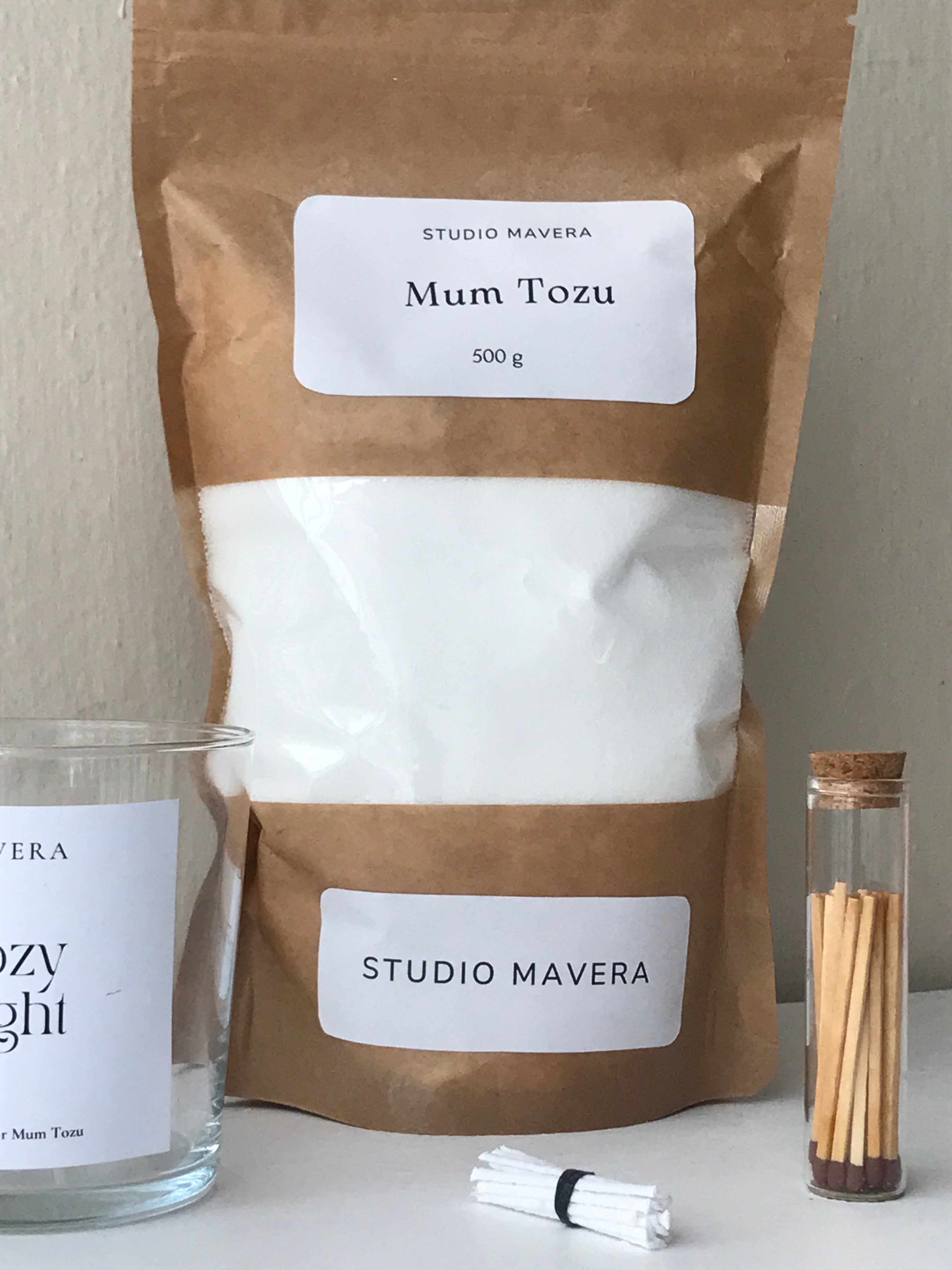 Toz Mum - İnci Tozu Mum