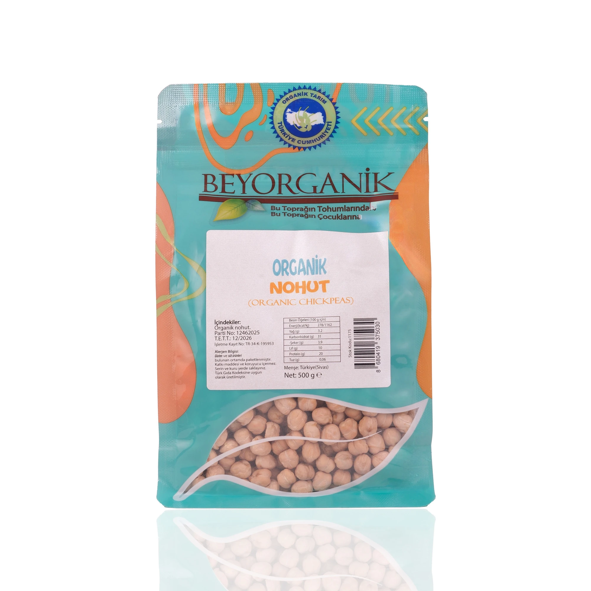 Organik Nohut 500 gr