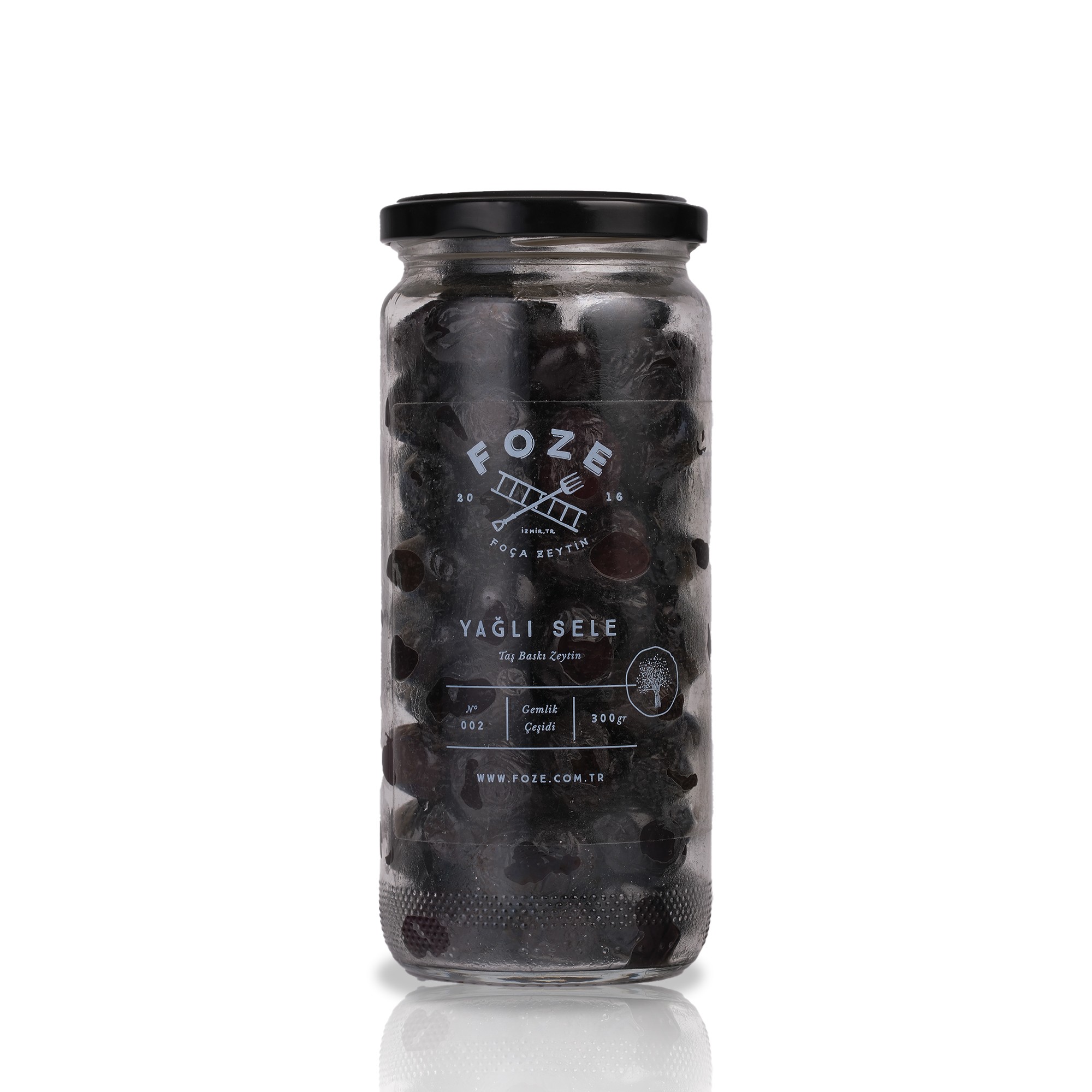 Foze Yağlı Sele Siyah Zeytin 300gr