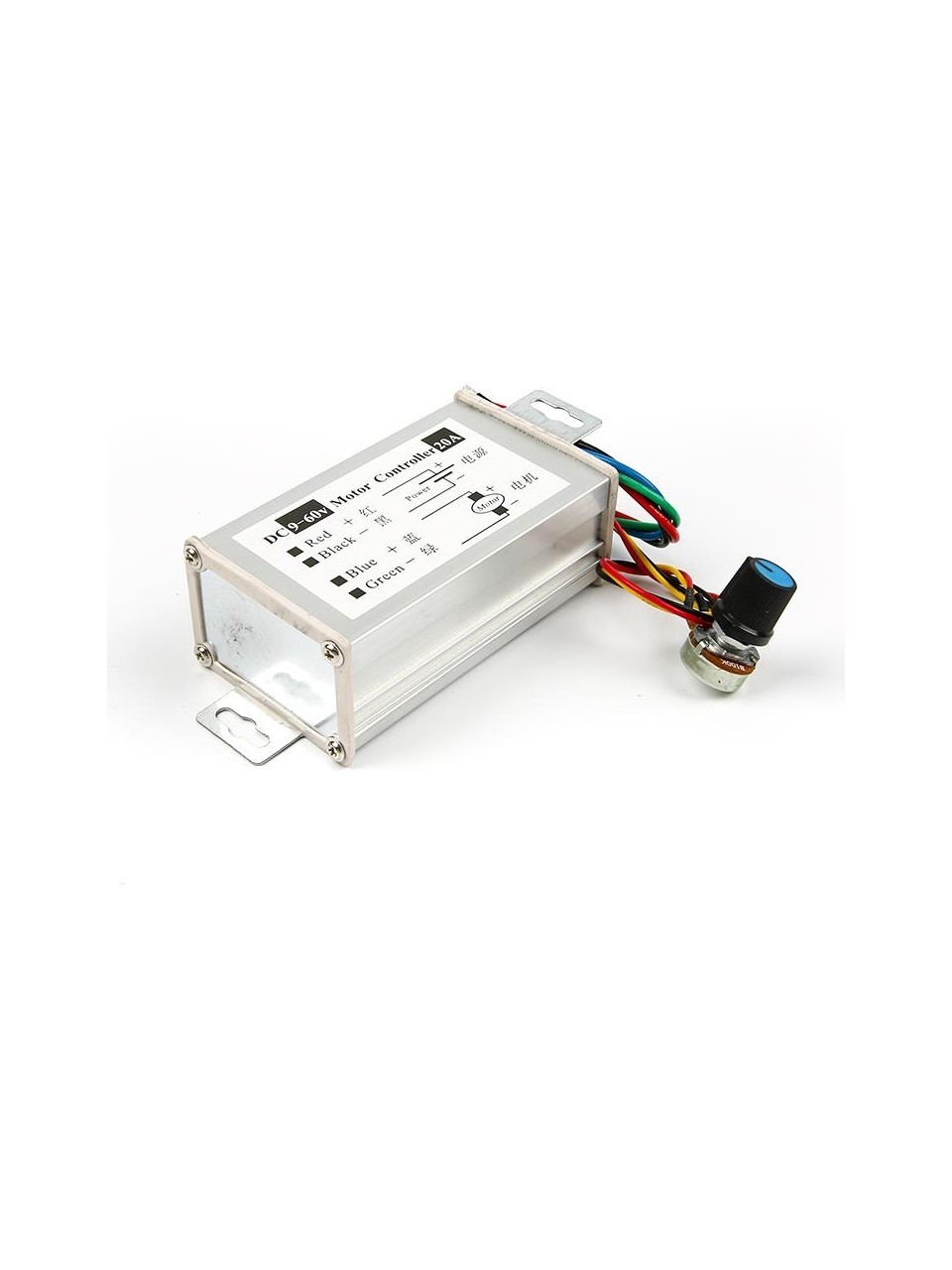 9V-60V 20A PWM DC Motor Hız Kontrol Modülü