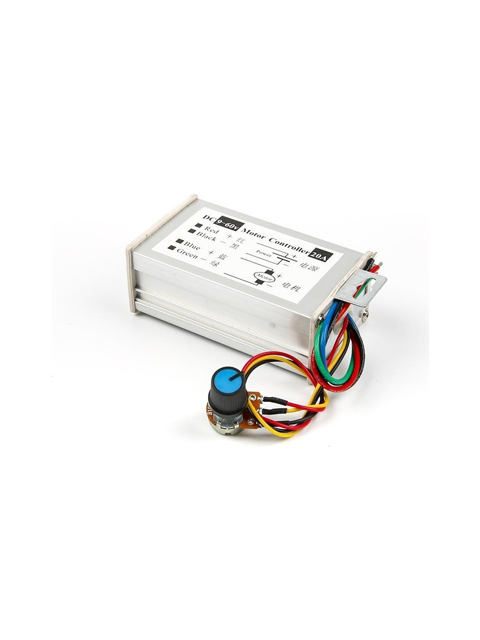 9V-60V 20A PWM DC Motor Hız Kontrol Modülü