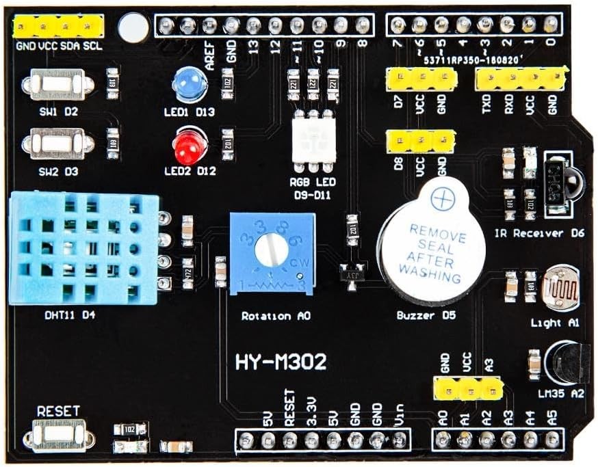 Arduino Çok Amaçlı Sensör Shield'i