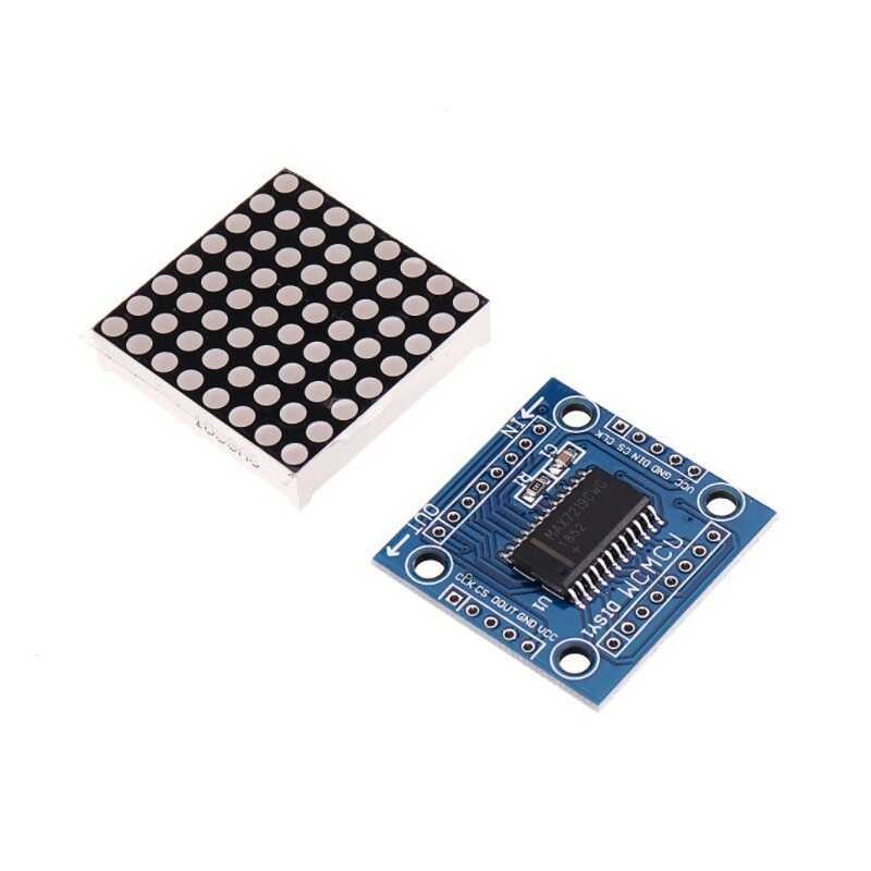 8x8 Dot Matrix Kartı - Peşpeşe Takılabilir, MAX7219