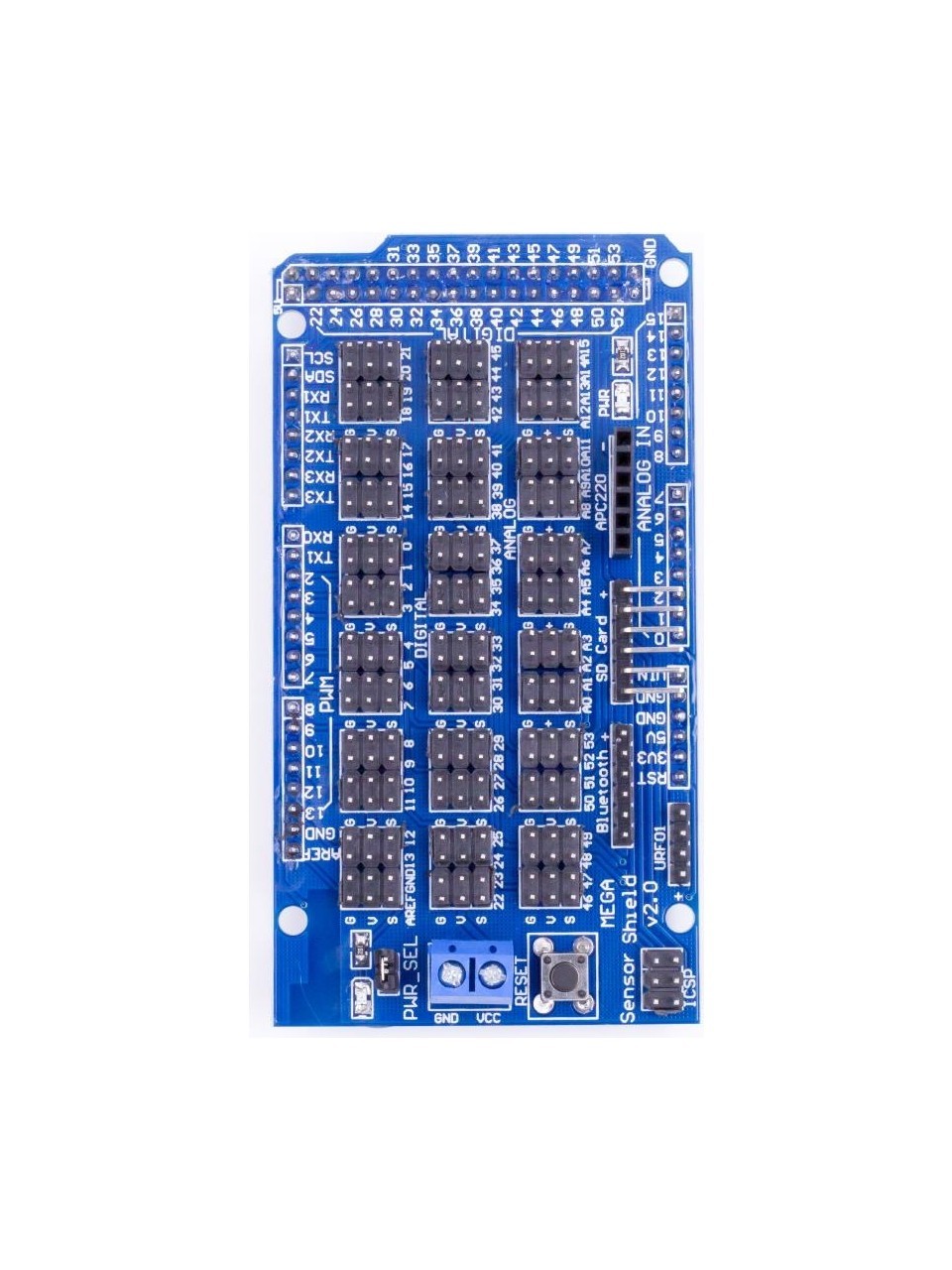 Arduino Mega 2560 R3 Sensör Shield'i V2