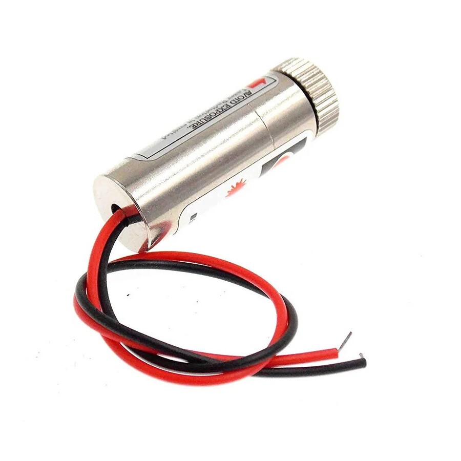 12mm 650nm 5mw Kırmızı Çapraz Kafalı Lazer