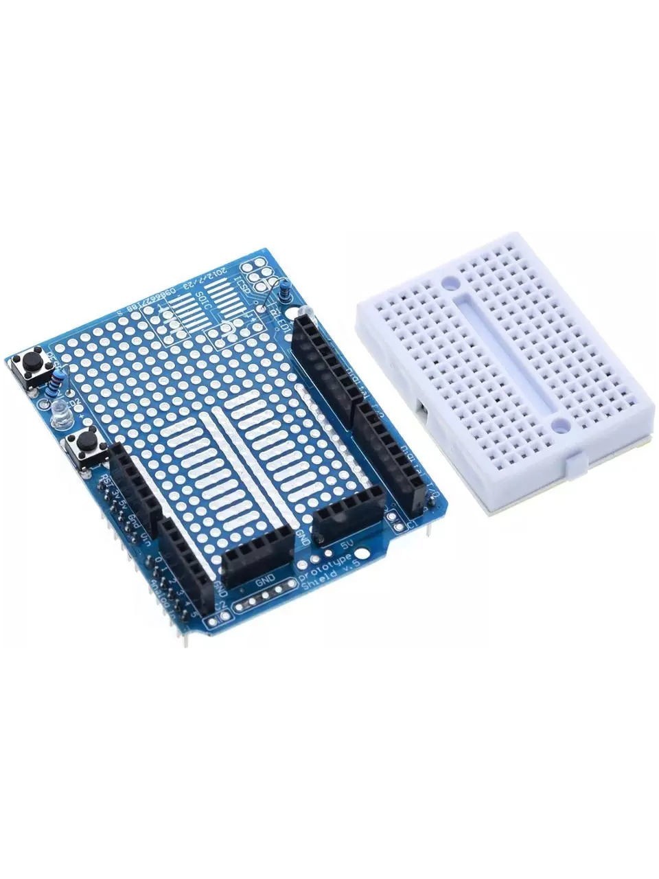 Mini Breadboardlu Arduino UNO R3 Proto Shield Kiti