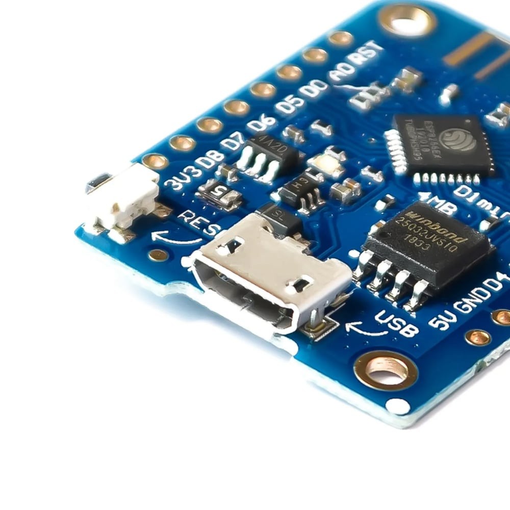 WeMos D1 Mini - ESP8266 12-F Tabanlı Arduino Kartı