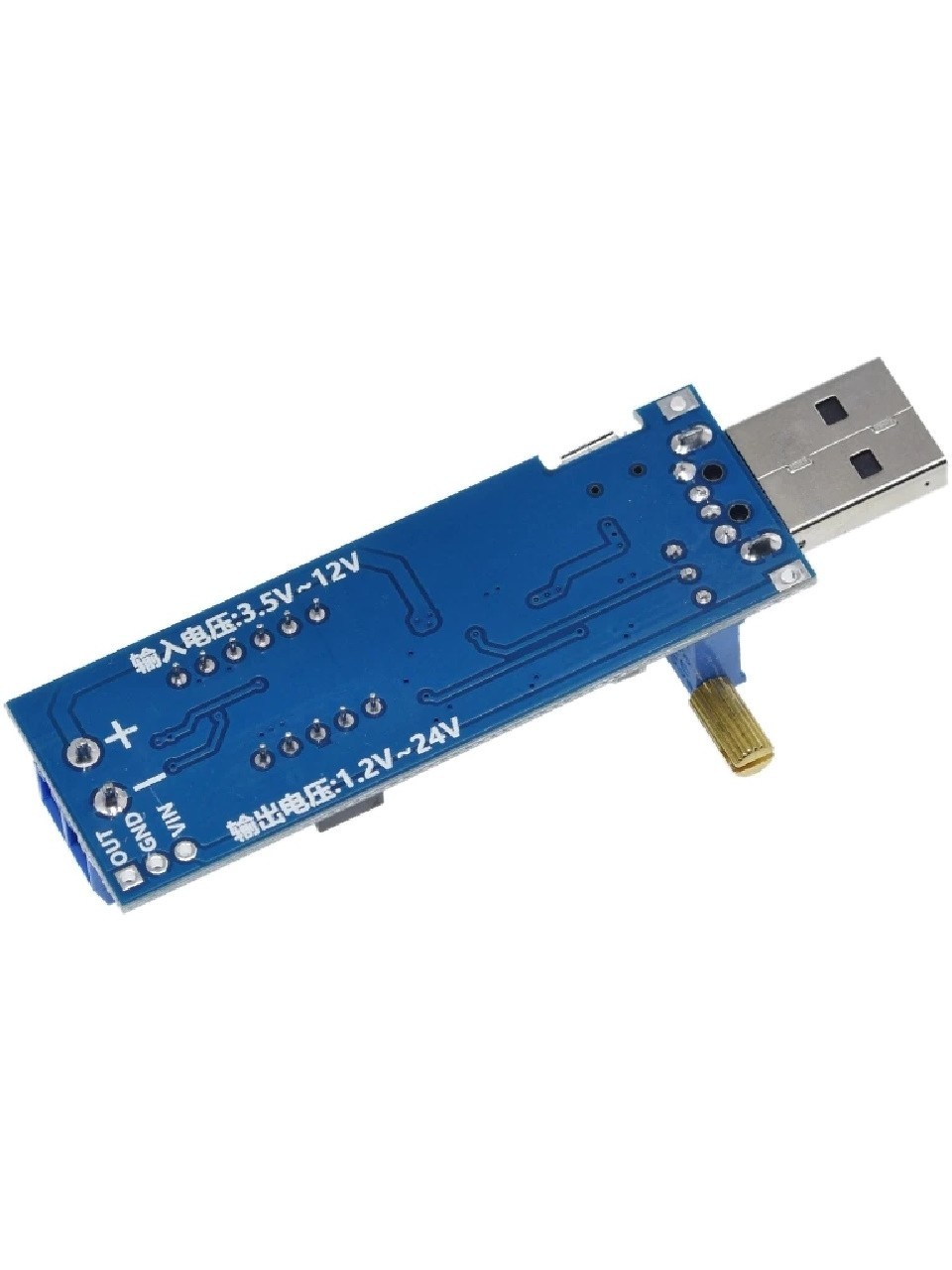 USB Güçlendirici Gerilim Regülatörü (5V to 3.3V-24V)