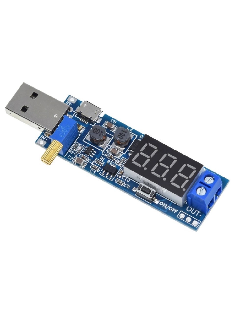 USB Güçlendirici Gerilim Regülatörü (5V to 3.3V-24V)