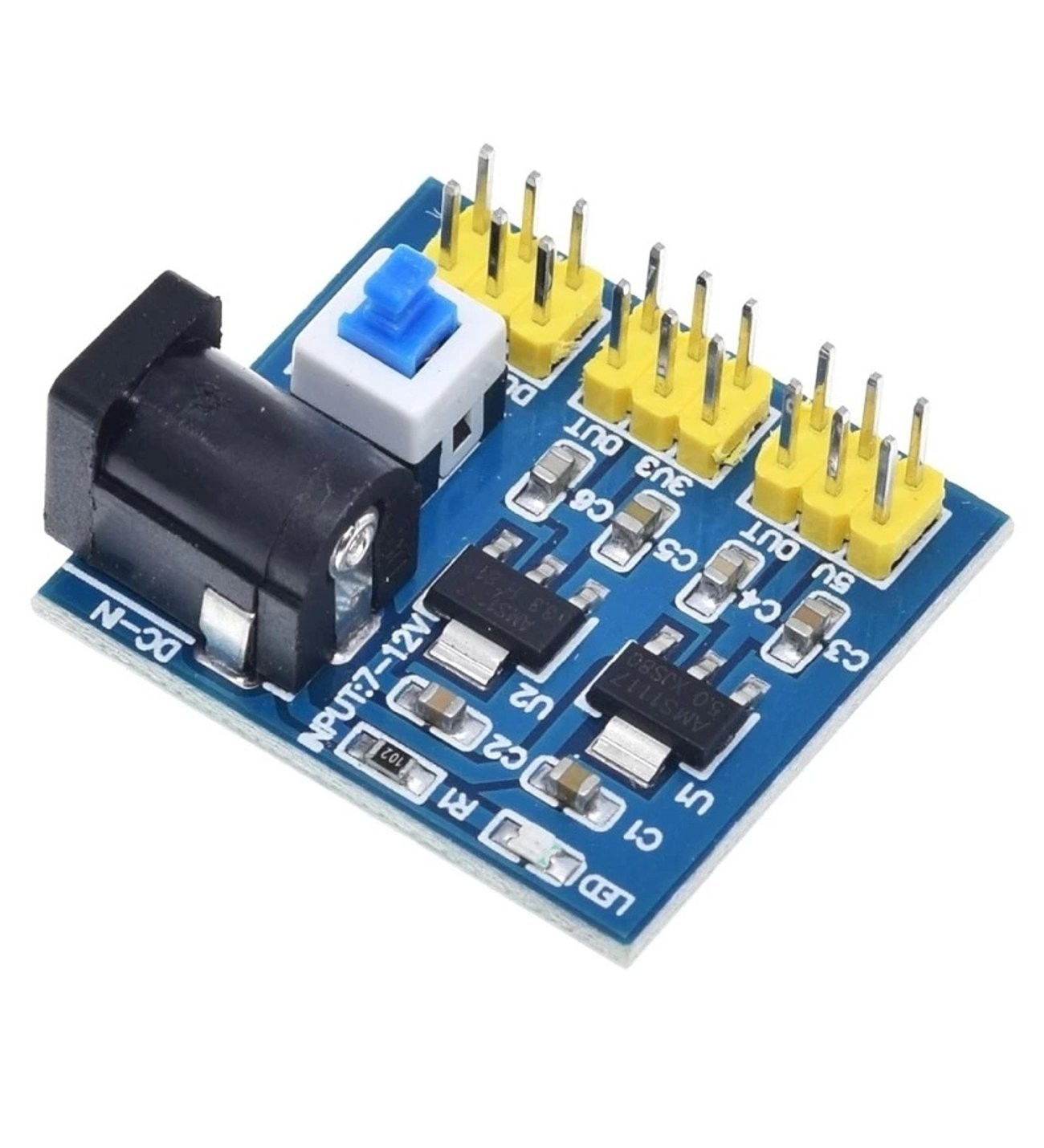 3.3V 5V 12V çok çıkışlı gerilim dönüşüm DC-DC 12V için 3.3V 5V 12V güç modülü