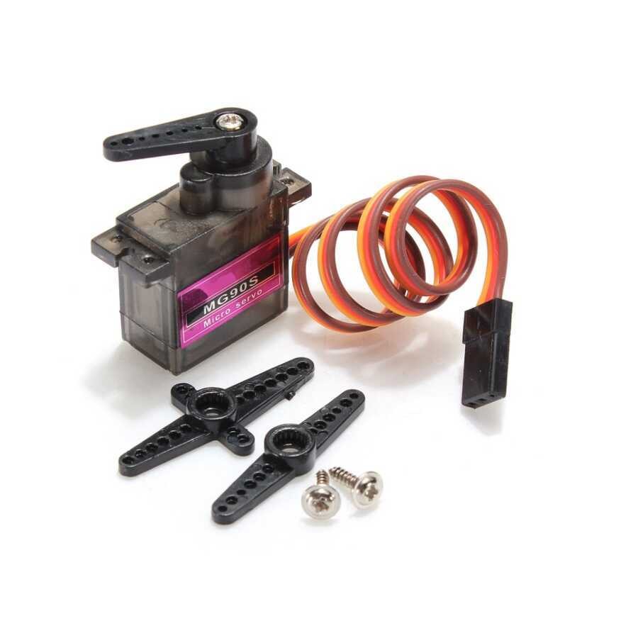 MG90S Servo Motor Metal Dişli - 180 Derece