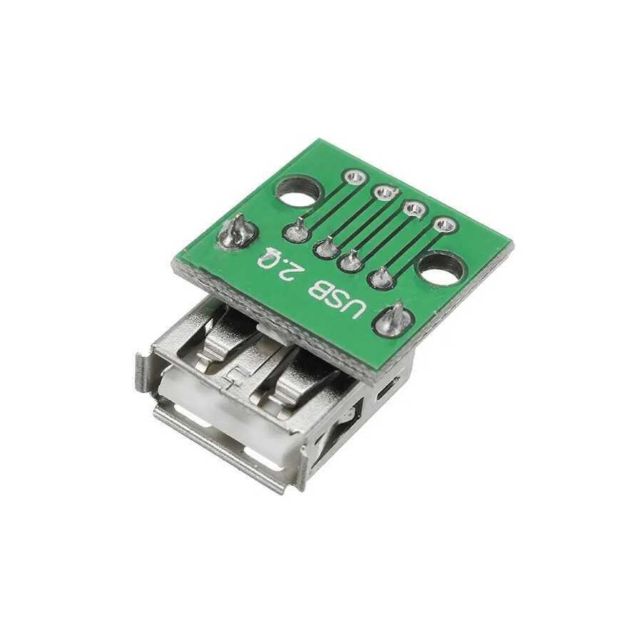 Usb Dişi Tip A Dip Dönüştürücü