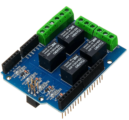 Arduino DC 3.3V 5V 4 Kanallı Röle Shield'i