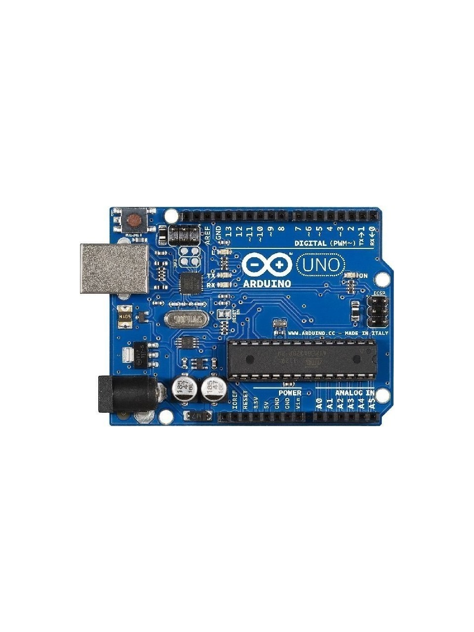 Arduino UNO R3 Dip (Klon) + USB Kablo Hediyeli