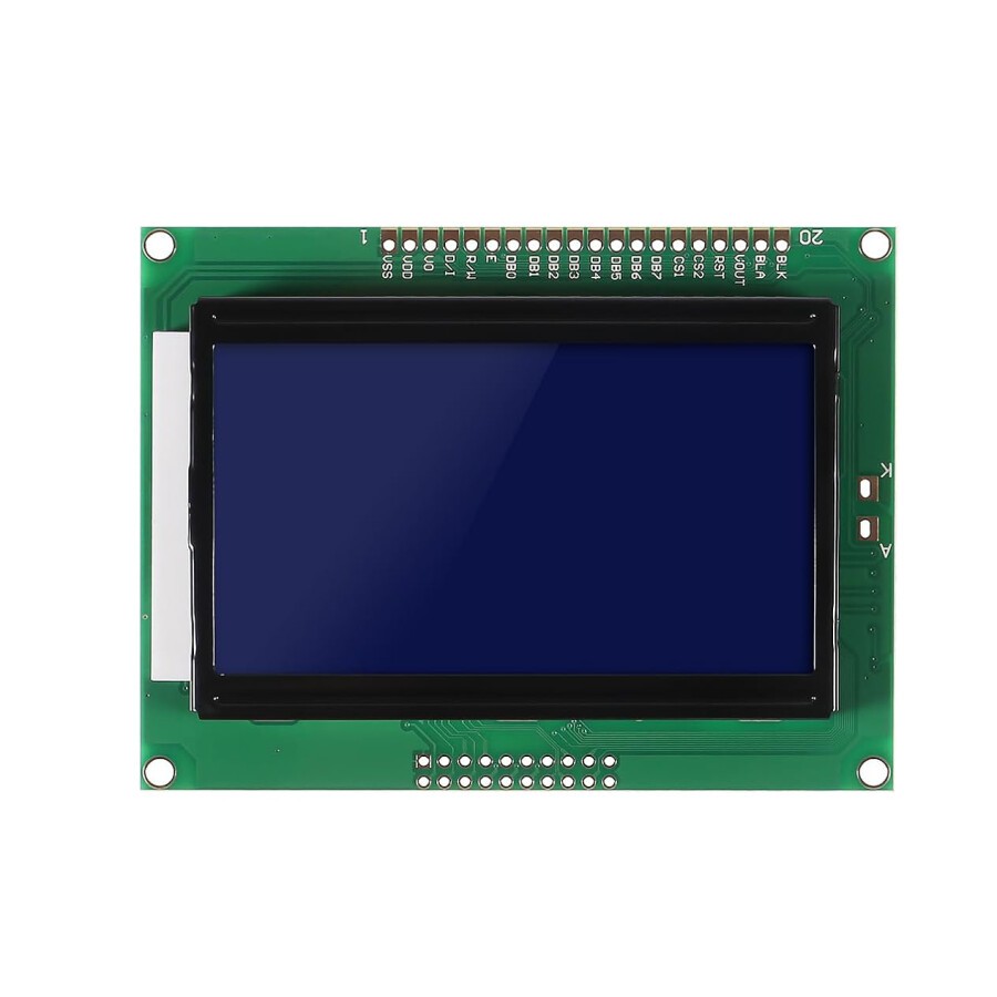 128X64 Mavi backlight Grafik LCD