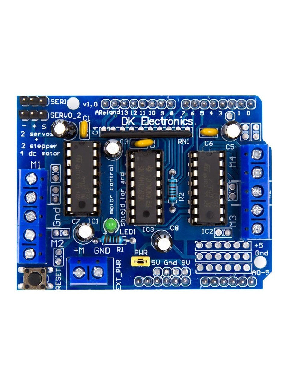 Arduino Motor Sürücü Shield L293D