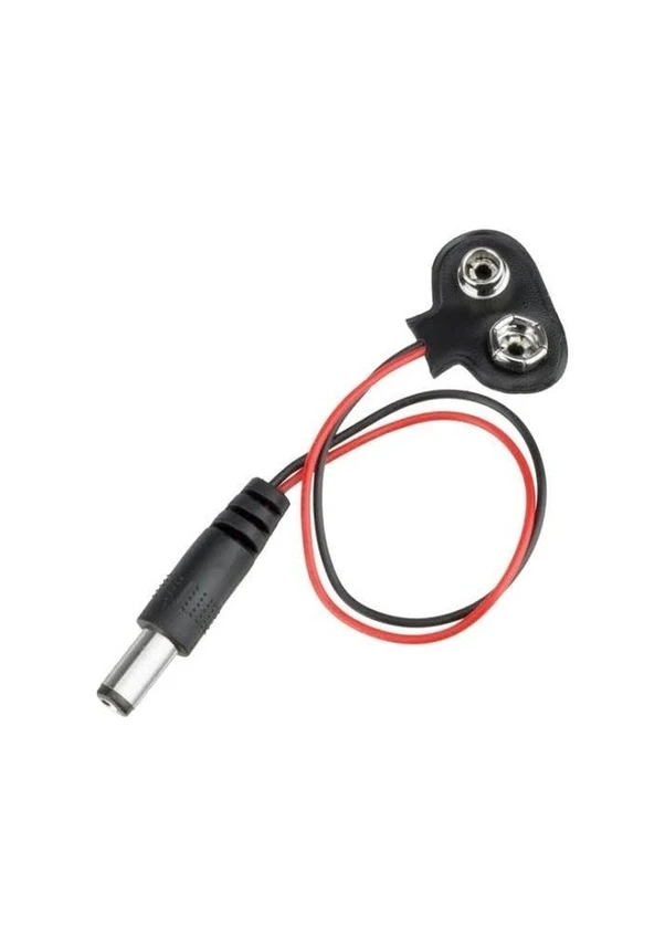 9V-DC Barrel Dönüştürücü Kablo - 9V to DC Barrel Adapter Satın Al ...