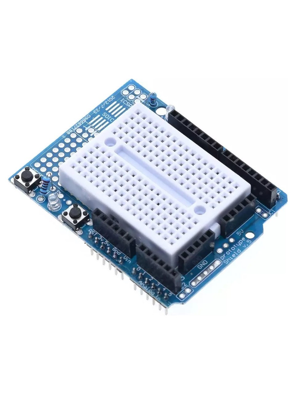 Mini Breadboardlu Arduino UNO R3 Proto Shield Kiti