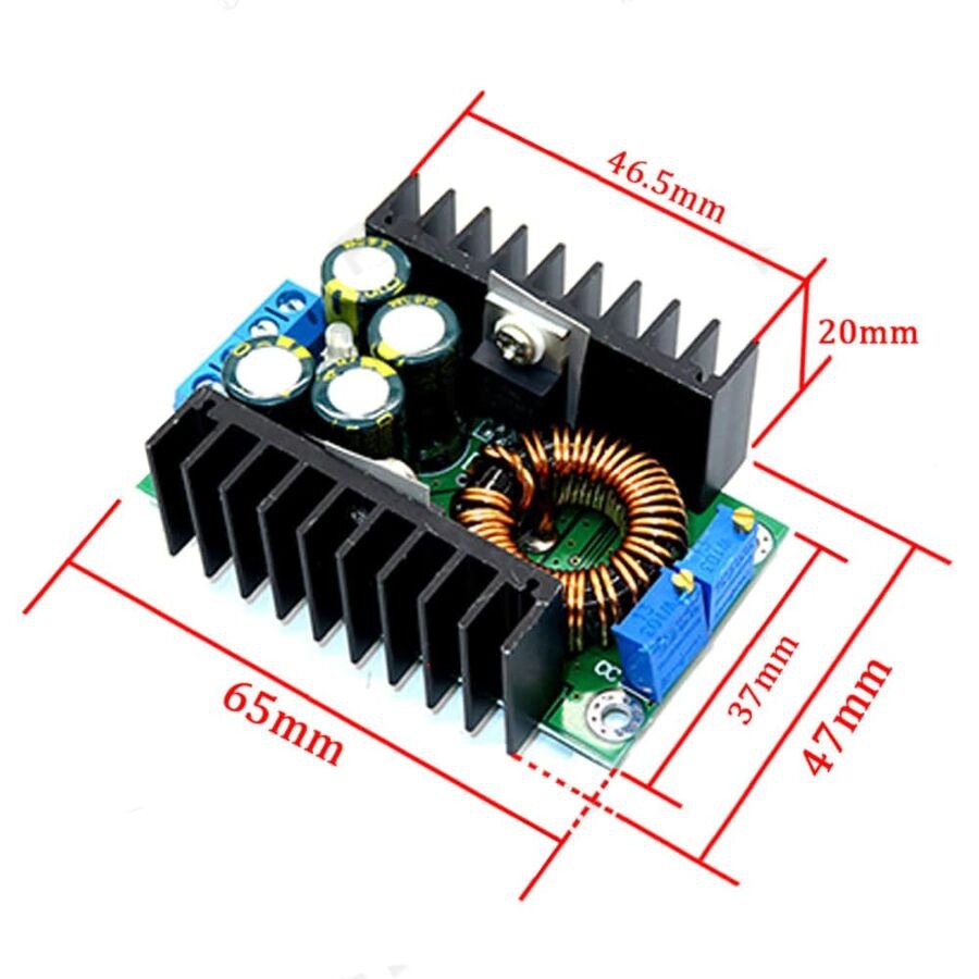 XL4016 300W 10A DC-DC Voltaj Düşürücü Regülatör Kartı