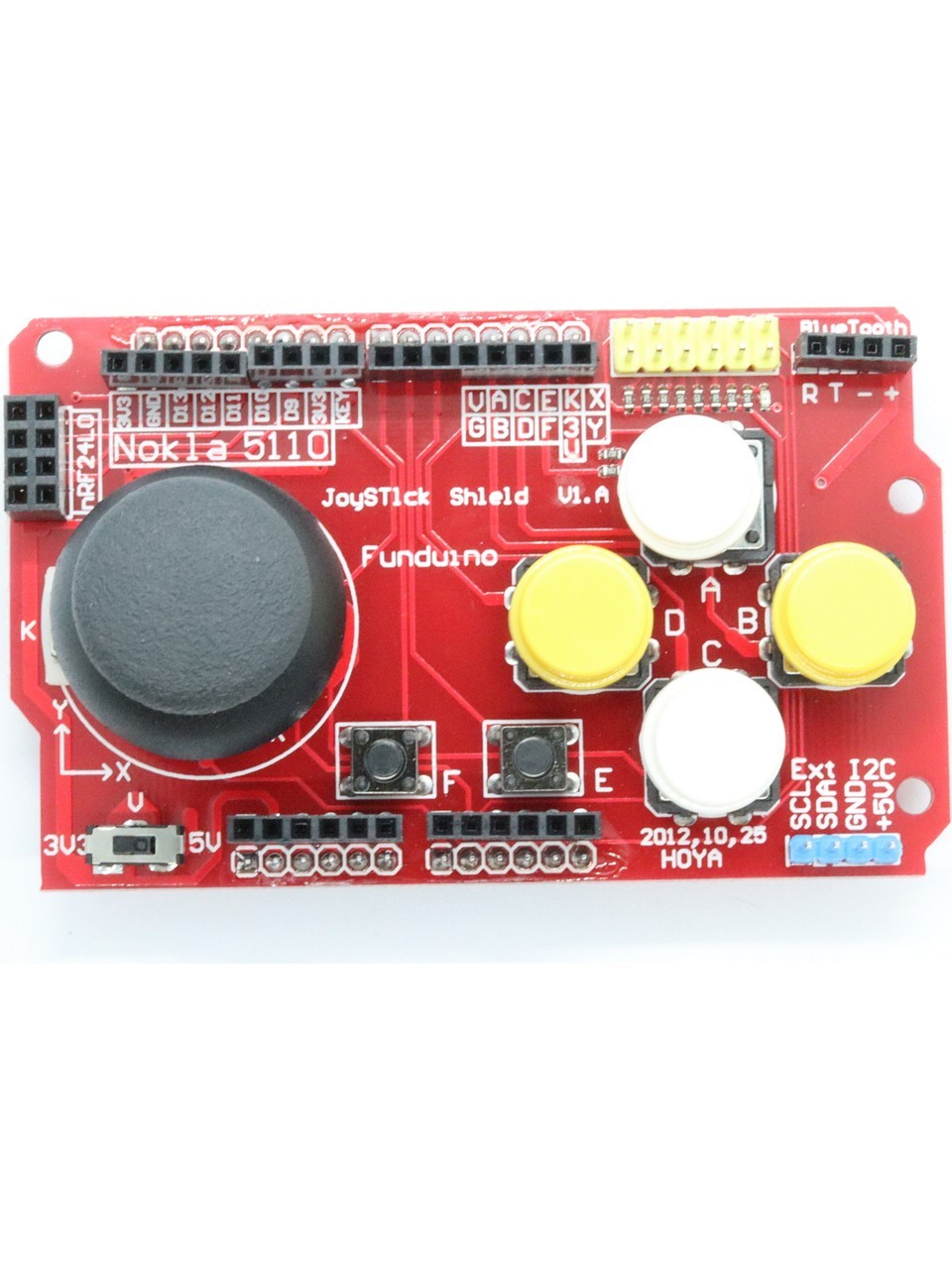 Arduino Joystick Shield