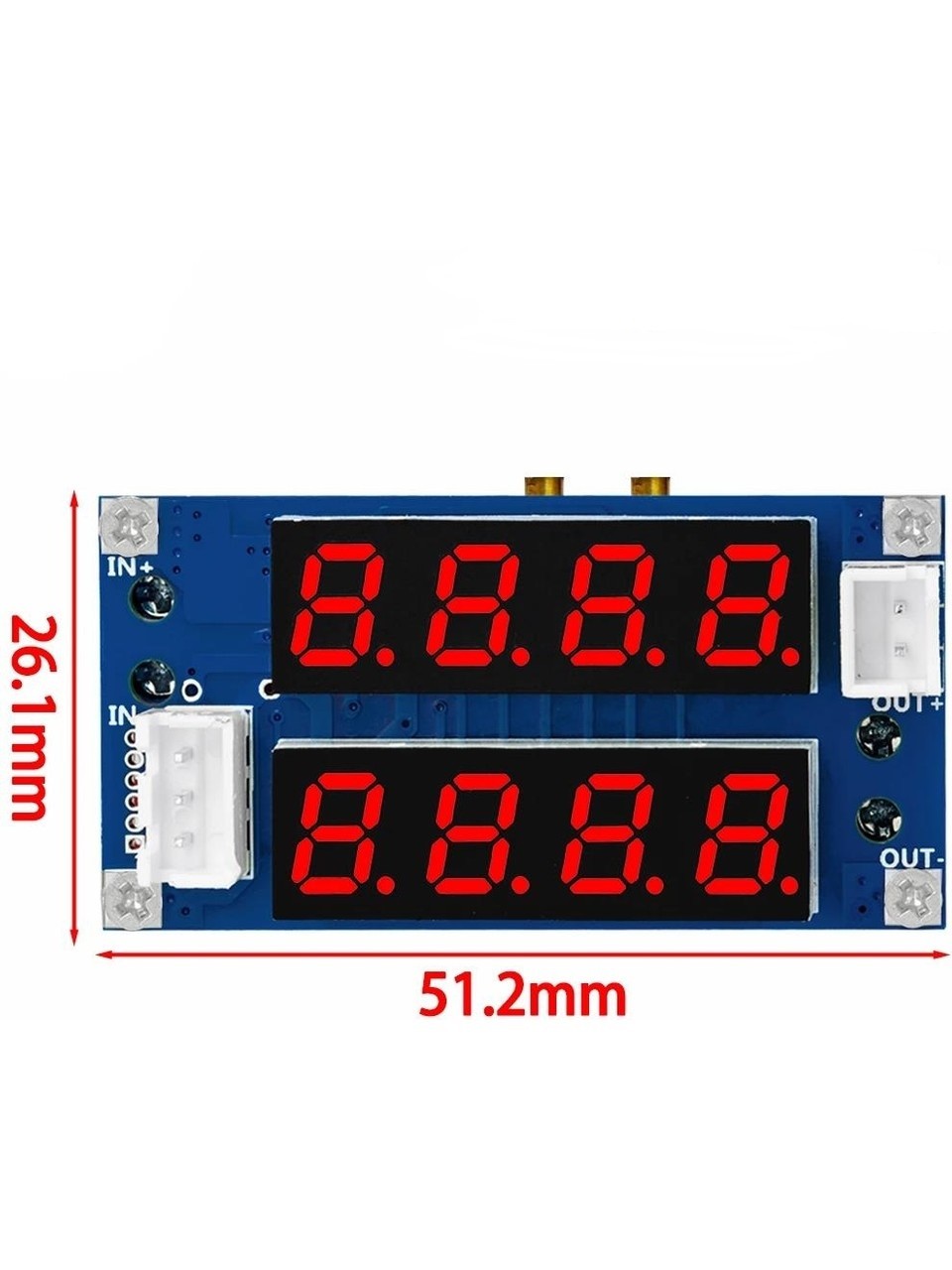 XL4015 5A Voltaj Ayarlı Çift Ekranlı Gerilim Azaltıcı Modül