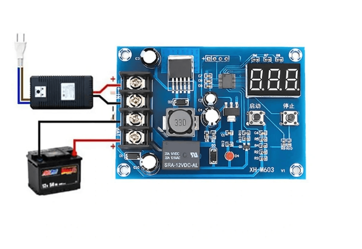 XH-M603 12-24V Şarj Modülü - Lityum Pil Uyumlu