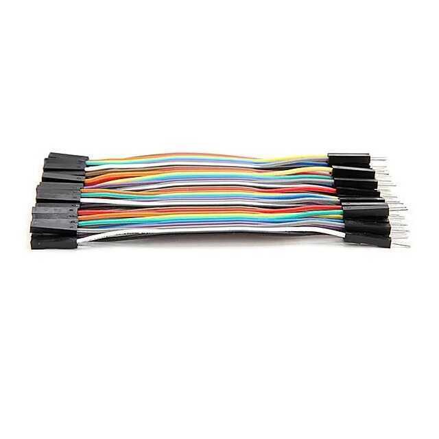 10cm 40'lı jumper kablo erkek-dişi