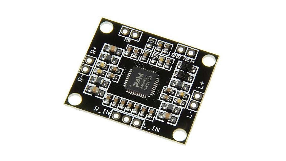2x15W Amplifikatör Devresi 15W stereo PAM8610 Anfi - Amfi Ses Yükseltici