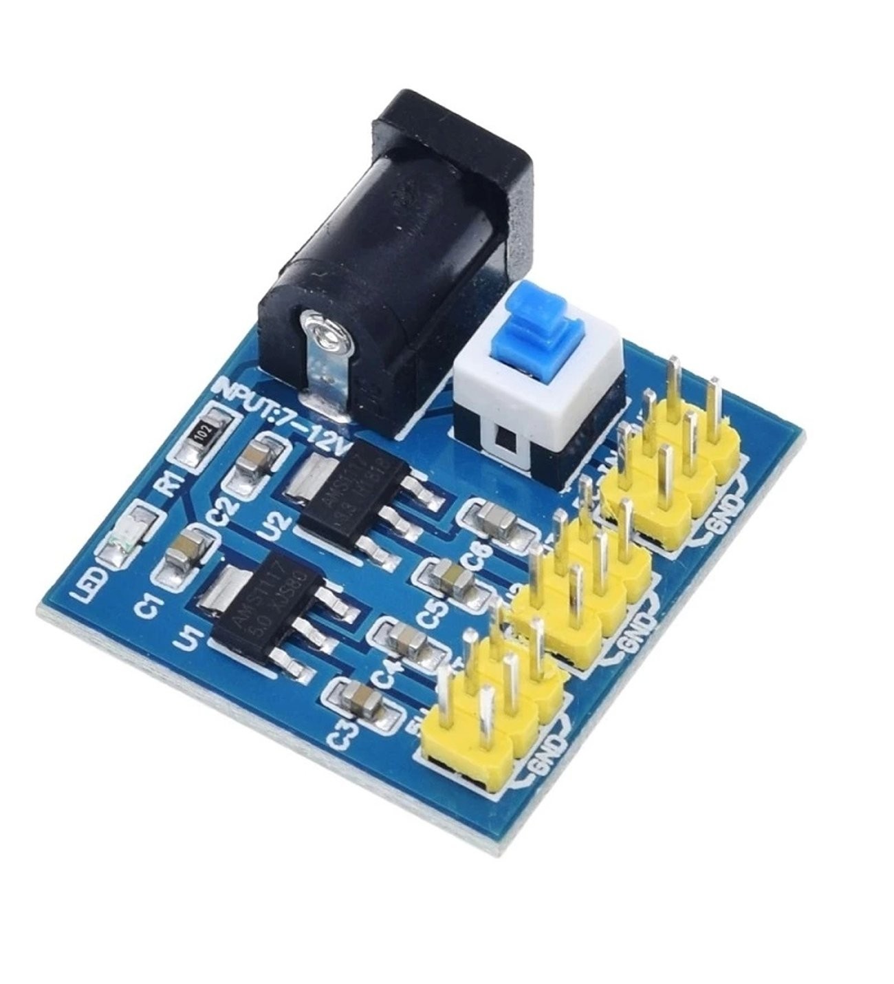 3.3V 5V 12V çok çıkışlı gerilim dönüşüm DC-DC 12V için 3.3V 5V 12V güç modülü