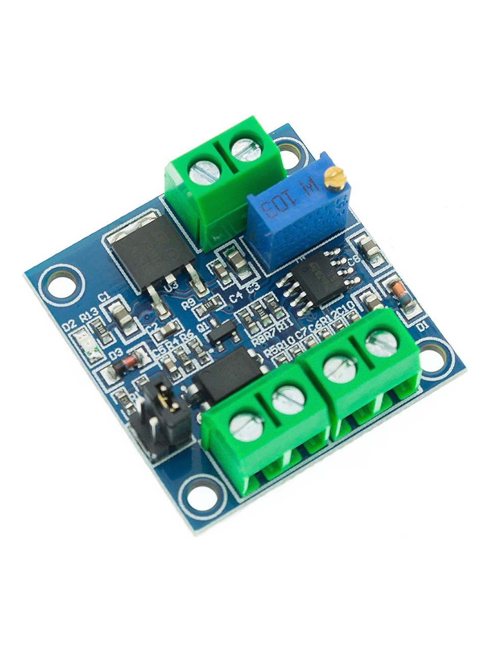 Voltaj Dönüştürücü Modül - Dijitalden Analog Sinyale PWM Ayarlanabilir Güç Modülü