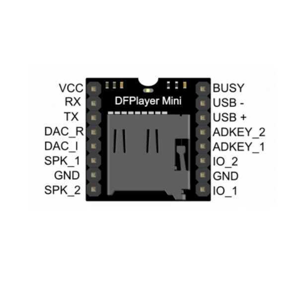 WTV020 WTV020-SD WTV020SD-20SS Mini SD kart MP3 ses modülü için PIC WTV020-SD-16P