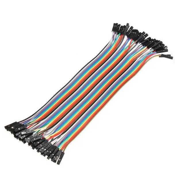 20cm 40'lı jumper kablo dişi-dişi