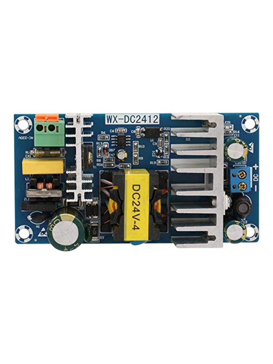 Güç kaynağı modülü AC 110v 220v DC 24V 4A 6A AC-DC anahtarlama güç kaynağı anahtarlama paneli 4A-6A 50HZ/60HZ 100W