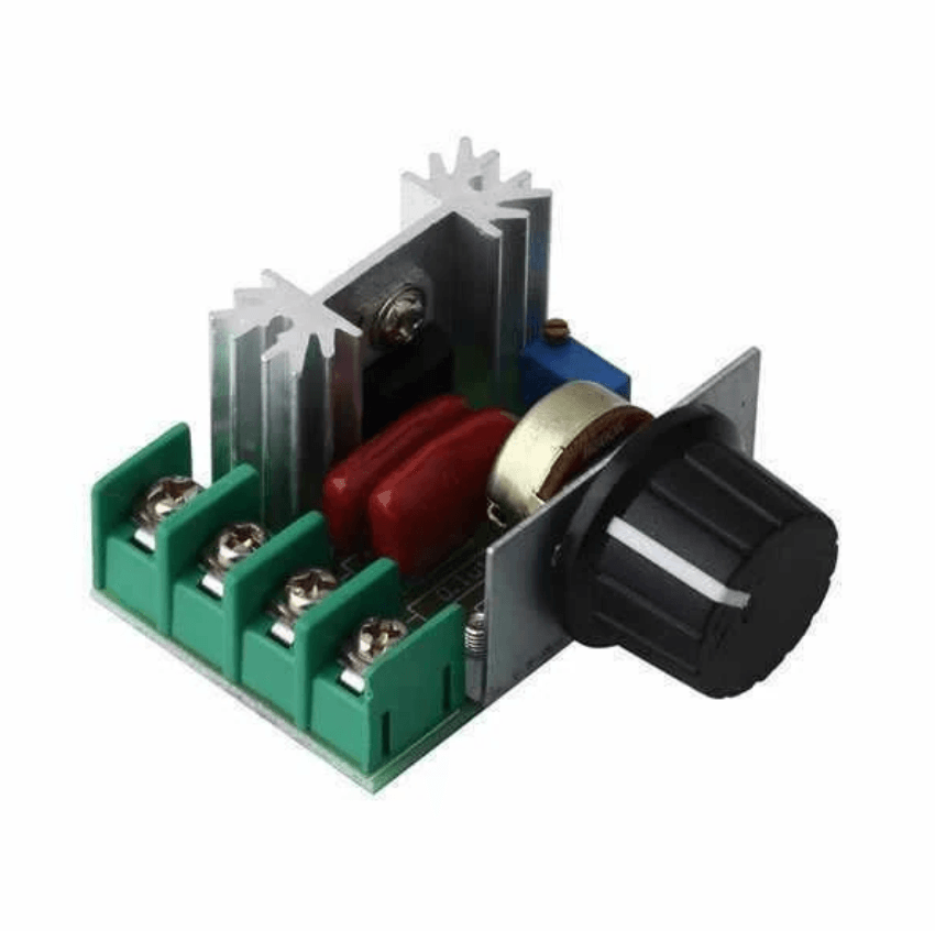 AC 220V 2000W Dimmer Motor Hız Kontrol Regülatörü Kartı