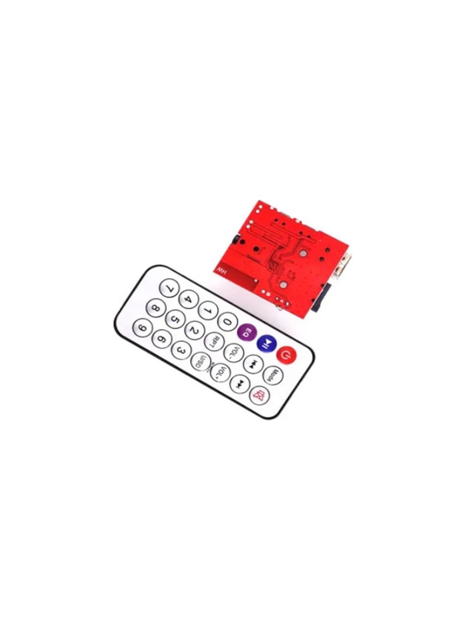 Bluetooth MP3 Modülü (SD Kart Girişi, USB 2.0, Uzaktan Kumanda)